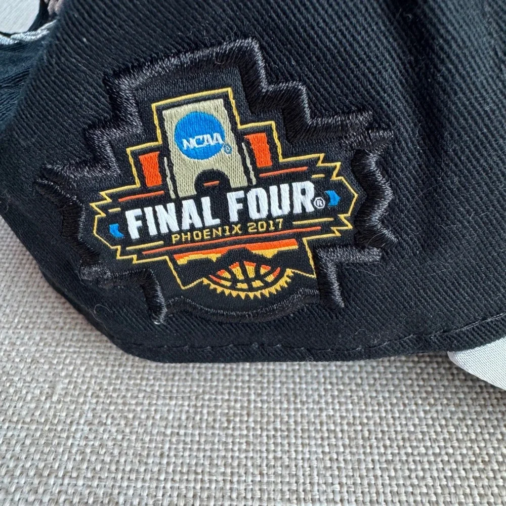 Jordan North Carolina Tar Heels 2017 NCAA National Champions‎ Hat Snapback Black